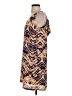 Paraphrase 100% Polyester Print Tan Casual Dress Size 2 - photo 5