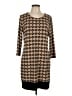 MICHAEL Michael Kors Brown Casual Dress Size L - photo 1