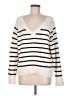Old Navy Stripes Ivory Pullover Sweater Size M - photo 1