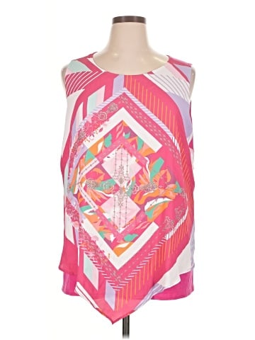 DG^2 by Diane Gilman Sleeveless T-Shirt (view 1)
