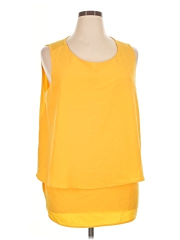 DG^2 by Diane Gilman Sleeveless T-Shirt (view 1)