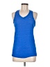 Nike 100% Polyester Blue Active Tank Size M - photo 1