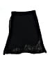 Zara Solid Black Casual Skirt Size S - photo 2