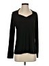 Simonton Says Black Long Sleeve Top Size S - photo 1