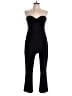 Express Solid Black Jumpsuit Size 12 - photo 1