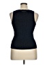 John Richmond Blue Sleeveless Top Size XL - photo 2