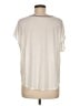 Fabrice Perry Ivory Short Sleeve Top Size M - photo 2