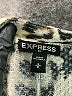 Express Outlet Animal Print Gold Short Sleeve Blouse Size S - photo 7