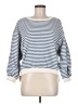 Assorted Brands Stripes Blue Pullover Sweater Size M (estimated) - photo 1