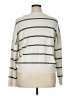 Thread & Supply Stripes Ivory Pullover Sweater Size 1X - photo 2
