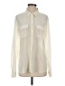 StyleMint 100% Polyester Solid Ivory Long Sleeve Blouse Size 2 - photo 1