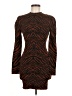 Jealous Tomato Animal Print Brown Cocktail Dress Size M - photo 1