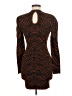 Jealous Tomato Animal Print Brown Cocktail Dress Size M - photo 2