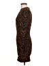 Jealous Tomato Animal Print Brown Cocktail Dress Size M - photo 5