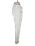 Ann Taylor Metallic Ivory Jeans Size 4 Petite - photo 4