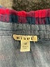 Mi ami Plaid Red Long Sleeve Button-Down Shirt Size M - photo 7