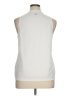 Asics 100% Polyester Ivory Sleeveless T-Shirt Size XL - photo 2