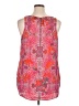 CAbi 100% Polyester Pink Sleeveless Blouse Size XL - photo 2