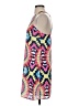 Annie Griffin 100% Polyester Print Blue Casual Dress Size S - photo 5