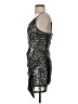 Crystal Sky Metallic Silver Cocktail Dress Size XS - photo 5