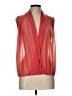 Benjamin Jay Pink Red Sleeveless Blouse Size L - photo 1