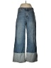 Habitual Color Block Blue Jeans Size 6 - photo 1