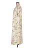 Unbranded 100% Polyester Floral Ivory Casual Dress Size M - photo 5