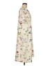 Unbranded 100% Polyester Floral Ivory Casual Dress Size M - photo 4