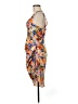 Cider Floral Orange Cocktail Dress Size M - photo 5