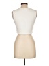 Guizio Ivory Sleeveless Blouse Size L - photo 2