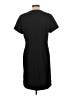 Brass Solid Black Casual Dress Size L - photo 2