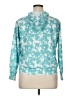Venus Print Teal Track Jacket Size XL - photo 2