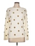 Talbots Outlet Polka Dots Ivory Pullover Sweater Size L - photo 1