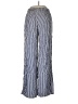 Happily Grey 100% Rayon Stripes Blue Casual Pants Size M - photo 2