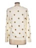 Talbots Outlet Polka Dots Ivory Pullover Sweater Size L - photo 2