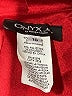 Onyx Nite Red 3/4 Sleeve Blouse Size 16 - photo 7