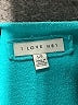 I Love H81 Teal Pullover Sweater Size L - photo 7