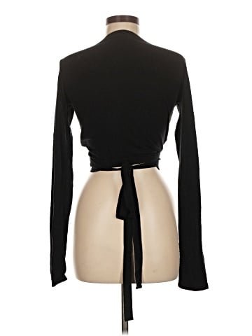 OZMA Long Sleeve Silk Top (view 2)