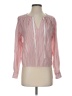 J.Crew Stripes Pink Long Sleeve Blouse Size XS - photo 1