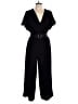 Zara Solid Black Jumpsuit Size L - photo 1