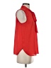 J.Crew 365 100% Polyester Red Sleeveless Blouse Size S - photo 4