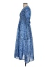 Boden Paisley Blue Casual Dress Size 2 - photo 5