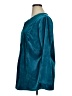 Woman Within 100% Polyester Teal Long Sleeve Blouse Size 14 (M) - photo 5
