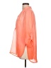 Truth 100% Polyester Orange 3/4 Sleeve Blouse Size L - photo 5