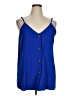 Unbranded Blue Sleeveless Blouse Size XL - photo 1