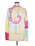 Aqua Tie-dye Pink Pullover Hoodie Size M - photo 1