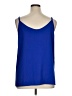 Unbranded Blue Sleeveless Blouse Size XL - photo 2