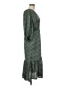 Max Studio Chevron-herringbone Green Casual Dress Size M - photo 4