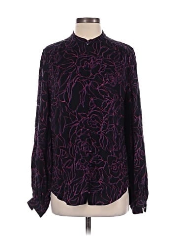 Equipment Long Sleeve Blouse (view 1)