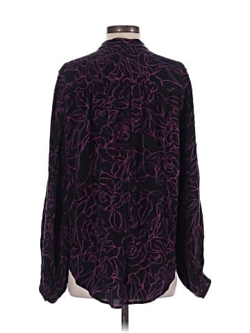 Equipment Long Sleeve Blouse (view 2)